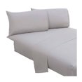 thumbnail image 1 of Juego Sábanas Bambú Cama King Size Ligero Gris Concord Colchas Concord Sábana Bambú, 1 of 2