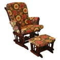 thumbnail image 2 of Cotton Tale Designs Peggy Sue Floral Glider with Ottoman, 2 of 2