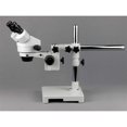 thumbnail image 3 of AmScope SM-3BZ-FRL Professional Binocular Stereo Zoom Microscope, WH10x Eyepieces, 3.5X-90X Magnification, 0.7X-4.5X Zoo, 3 of 5