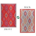 thumbnail image 3 of Lush Ambience Inc. Lush Ambience Sefa Indoor Outdoor Plastic Area Rugs- Rectangular 3' X 5', 3 of 6