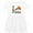 White with Speckles, variant on Inktastic I Heart Pizza Girls Toddler Dress