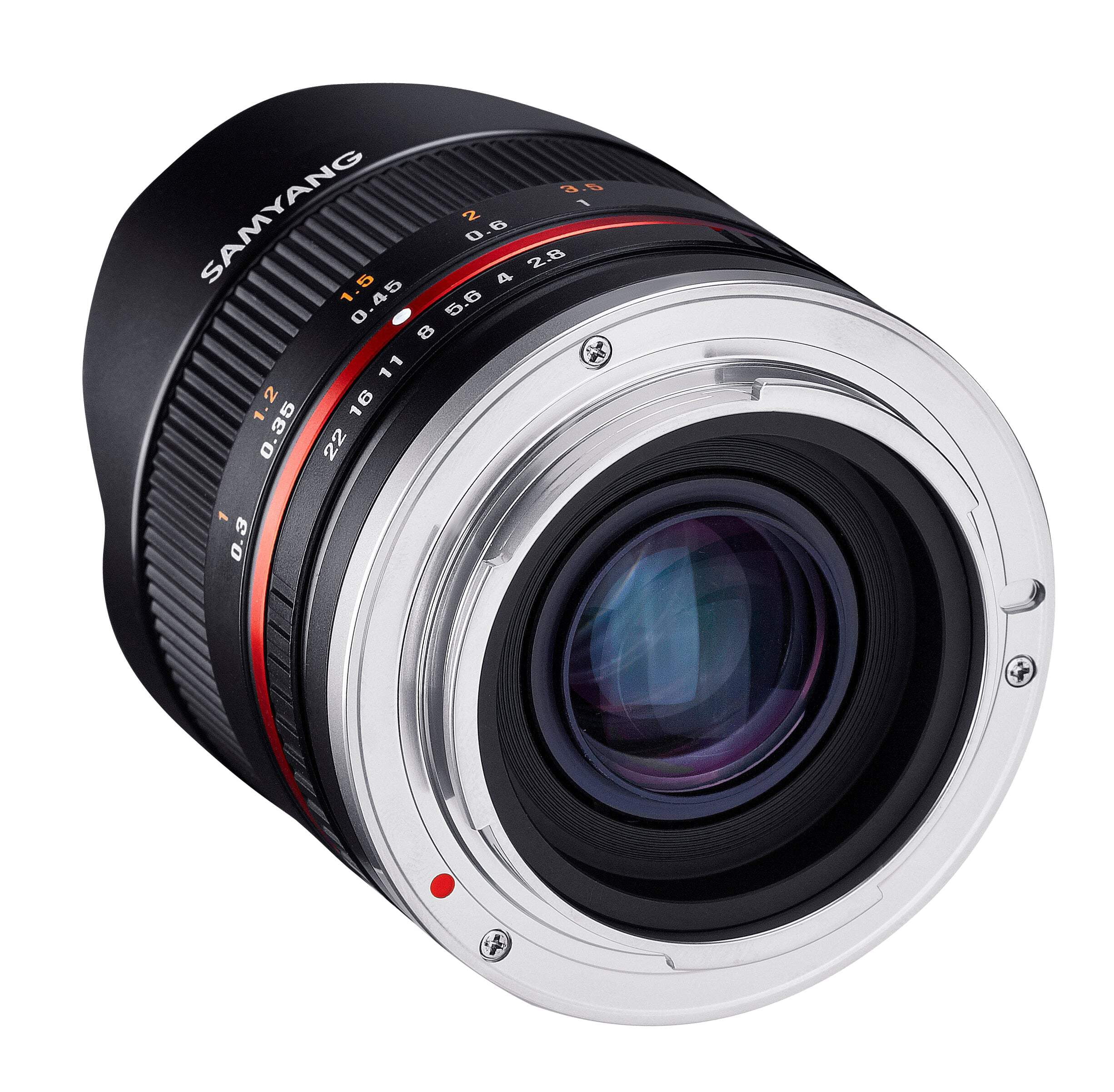 Samyang 8mm F2.8 UMC Fisheye II (Black) Lens for Sony E-Mount (NEX