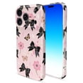 thumbnail image 2 of SKLYDDI Funda para iPhone 14 Plus con Diseño Floral Romántico y Moños, 2 of 7
