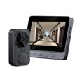 thumbnail image 4 of 4.3 Inch IPS Screen 2.4G Wireless Visual Intercom Doorbell with Screen, Wireless Smart High-definition Video Intelligent Doorbell Two-Way intercom for Villa Home Office Apartment, 4 of 7