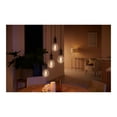 thumbnail image 4 of Philips Hue White Ambiance Filament G25 Bluetooth Smart LED Bulb, Black, 4 of 5