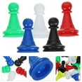 thumbnail image 3 of LEEYNEER 96pcs Board Game Pieces Pawns Chess Pieces Tabletop Game Token Game Component Random Color, 3 of 6