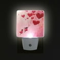 thumbnail image 4 of WOBOGO Release Red Heart Balloon LED Night Light 2 Pcs Set 0.5 Watt Wall Plug in Dusk to Dawn Automatic Switch Soft White Light, 4 of 7