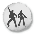 thumbnail image 1 of Dancer Sports Duet Dance Performance Round Throw Pillow Home Decoration Cushion, 1 of 3