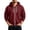 Wine, variant on Kezqiaxn Mens Zip Up Hoodie Fall Long Sleeve Warm Athletic Jacket with Pockets Hoodies for Men Oversized Sweatshirt