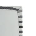thumbnail image 3 of Ambesonne Striped Fitted Sheet, Grey and White Grunge, Queen Size, White Grey, 3 of 3