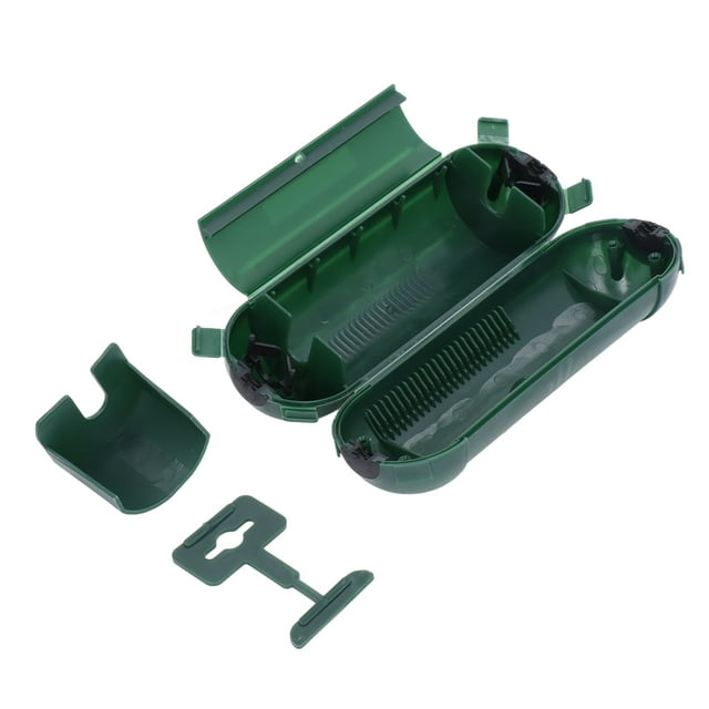 "All-Weather Outdoor Cord Protector - Heavy Duty ABS Enclosure for Extension Cords, Pool Pumps & Garden Equipment (14/16 AWG)"