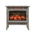 thumbnail image 4 of Duraflame 3D 24" W x 23.4" H x 12.9" D 34.1lb Infrared Electric Fireplace Stove - Cream, 4 of 5
