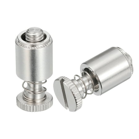 

5 Pack M6x1x12.7mm Panel Spring Screws PFC2 Knurled Head Spring Screws