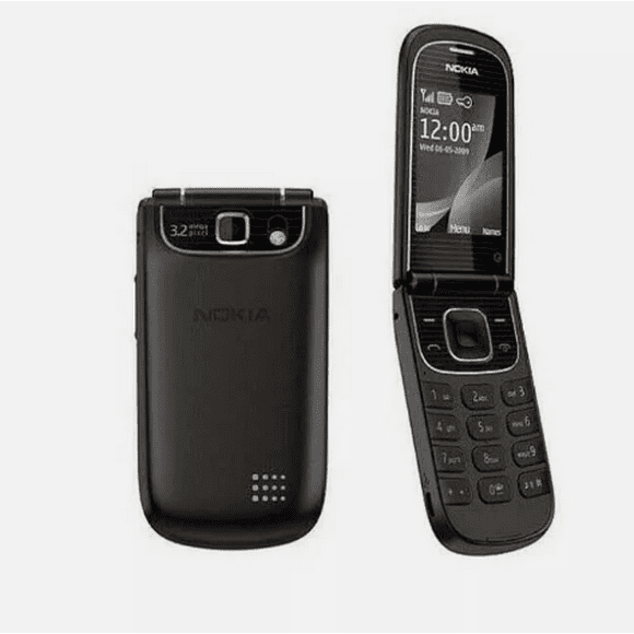 Nokia 3710 Fold Flip Phone 3G GSM Unlocked Bluetooth MP3 70MB 1 Refurbished Grade B