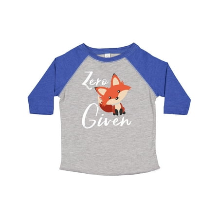 

Inktastic Zero Fox Given Gift Toddler Boy or Toddler Girl T-Shirt