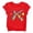 Red, variant on CPNG Children's Girls and Boys T Shirt Autism Awareness Bow Puzzle Print Loose Fit Tees Summer Casual Crew Neck Short Sleeve T-Shirt