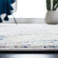 thumbnail image 4 of SAFAVIEH Vogue Mortimer Abstract Area Rug, Blue/Ivory, 6'7" x 6'7" Round, 4 of 8