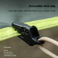 thumbnail image 2 of Primegos 10Pcs Camping Crocodile Clip Portable Inverted Teeth Design Camping Canopy Clip Wind Rope Fixing Clip Windproof Tent Awning Fixing Clamp for Outdoor Camping Accessories, 2 of 7