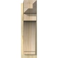thumbnail image 2 of Ekena Millwork 8"W x 20"D x 28"H Imperial Rough Sawn Craftsman Outlooker, Douglas Fir, 2 of 4