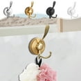 thumbnail image 1 of Gancho de ventosa para baño | Gancho de pared de acero inoxidable sin taladro | Capacidad de servicio pesado de 22 libras | 3 ganchos de almacenamiento | Sombrero Ropa Toallero | Organizador que, 1 of 7