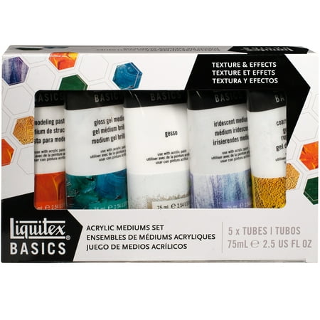 Liquitex Basics Set - Liquitex BASICS Mediums Starter Set 5/Pkg-