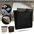 thumbnail image 4 of IKemiter Hanging Car Trash Bags Can Litter Garbage Bag Organizer Large Capacity Magnetic LED Light Bag, 4 of 8