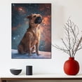 thumbnail image 5 of Border Terrier Dog Wall Art, Dog with Space Starry Night : Pet Puppy Posters for Bedroom 8"x12" Funny Bathroom Wall Art Decor for dog lovers, 5 of 6
