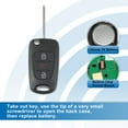 thumbnail image 4 of 3 Button Flip Car Keyless Entry Remote Control Key Fob NYOSEKSAM11ATX for Kia Soul 2011-2013 Sportage 10-13 315MHz, 4 of 7