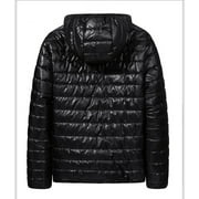 Ruimatai Mens Puffer Jacket Hooded Ultra Lightweight Packable Quilted Hooded Bubble Down Jackets Mens Winter Thermal Coats Outerwear