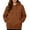 11# Coffee, variant on Hoodies for Women Casual Drawstring Hooded Sweatshirts Pullover Fall Winter Clothing with Hood and Pocket Dark Green S