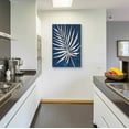 thumbnail image 4 of Epic Art 'Palm Leaf Navy' by Cindy Jacobs, Acrylic Glass Wall Art, 24"x36", 4 of 8