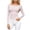 White, variant on Women's Polka Dot Long Sleev Top off Shoulder form Fitted Casual T Shirts Trendy Y2k Street Tops Fall Going Out Basic Tees White