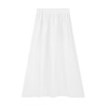 thumbnail image 4 of Gibobby Vestido largo de verano para mujer Falda superior Abertura Traje de dos piezas Mujeres Long Beach Set Maxi Solid Trajes y conjuntos de mujeres(Blanco,G), 4 of 5