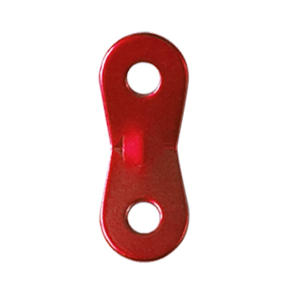 Advancent Hebillas de sujeción de 20 piezas, hebilla de cordón de paracaídas, tope de cuerdas de viento para toldo, accesorios de Camping de montaña Escalada Rojo Advancent OD020532-01