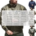 thumbnail image 4 of XUNKUSGA Men Padded Flight Bomber Jacket Windproof Warm Stand Collar Zip Up Military Jackets for Men with Multi Zip Pocket Classic Casual Cold Weather Coat for Men Dark Gray 2XL, 4 of 6