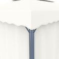 thumbnail image 5 of vidaXL Gazebo avec Rideau 4x3 m Blanc Crème Aluminium, 5 of 5