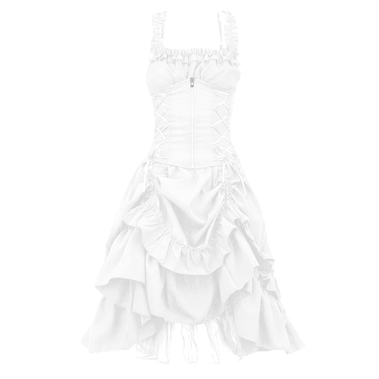 white christmas dresses Immortelle Gown — Marie Antoinette–Inspired 18th Century Corset Gown in Gold Brocade Queen: (XL/XXL+) Corset Dress Size 36-40 / Figure Eight / Brocade main image 0