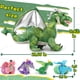 thumbnail image 2 of Animal de peluche Morismos Giant Dragon con bebés dragones en su interior, 2 of 7