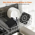 thumbnail image 6 of Haysky 4 QT Air fryer with Digital Touchscreen, Compact Rapid Air Cooker with View Window & 8 Presets & Timer, Nonstick Dishwasher-Safe Parts, Gray, 6 of 10