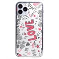thumbnail image 1 of Funda para iPhone 11 Pro Max Corazones Love InstaCase Antigolpes TPU 2mm, 1 of 4