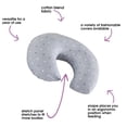 thumbnail image 5 of Almohada de lactancia y localizador, gris, 5 of 5