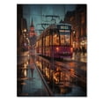 thumbnail image 3 of Designart "Cityscape Spot Copenhagen Beautiful wall art I" Copenhagen Print on Natural Pine Wood, 3 of 5