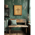 thumbnail image 1 of Qisvanset 12x16 Inch Sage Green Love Jesus Canvas Wall Art, Simple Bible Verse Quote Household Faith Wall Decor, 1 of 8