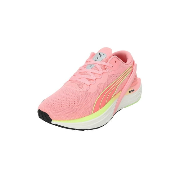 PUMA(プーマ) Women's Running Shoe, 24 Spring/Summer Colors Coral Ice/Speed Green (02), 23.0 cm
