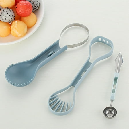 

HMPEAIIY Multifunctional Practical Fruit Fruit Platter Carved Set Fruit Spoon Watermelon Spoon Tool