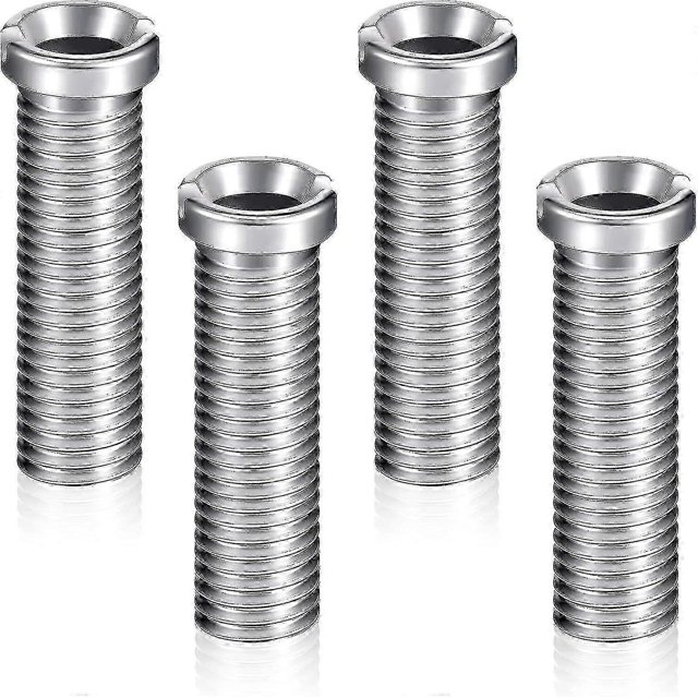 4 Sink Basket Screws 45mm Stainless Steel Drain Screws Fixing Accessories Sink Bolt Screws Sink Basket Strainer Plug Screws For Kitchen Wash Basin Shi