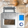 thumbnail image 4 of VAVSEA Machine à Pain 25 en 1, Machine à Pain 2 Lb avec Distributeur Automatique de Fruits et de Noix, Réglage Sans Gluten, Acier Inoxydable, Ensemble de Réserve et Maintien au Chaud, 4 of 8