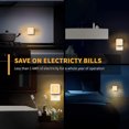 thumbnail image 4 of 2 packs, night light with twilight sensor, adjustable brightness, directional light, warm white, 4 of 5