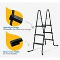 thumbnail image 3 of Funsicle 36” SureStep Ladder for Above Ground Swimming Pools, Heavy-Duty Steps, 3 of 11