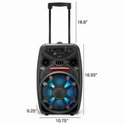 iLive Bluetooth Tailgate Speaker, ISB380B, Black